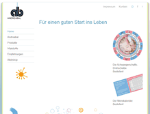 Tablet Screenshot of andreabal.ch